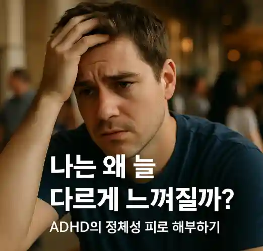 나는 왜 늘 다르게 느껴질까? — ADHD의 정체성 피로 해부하기 